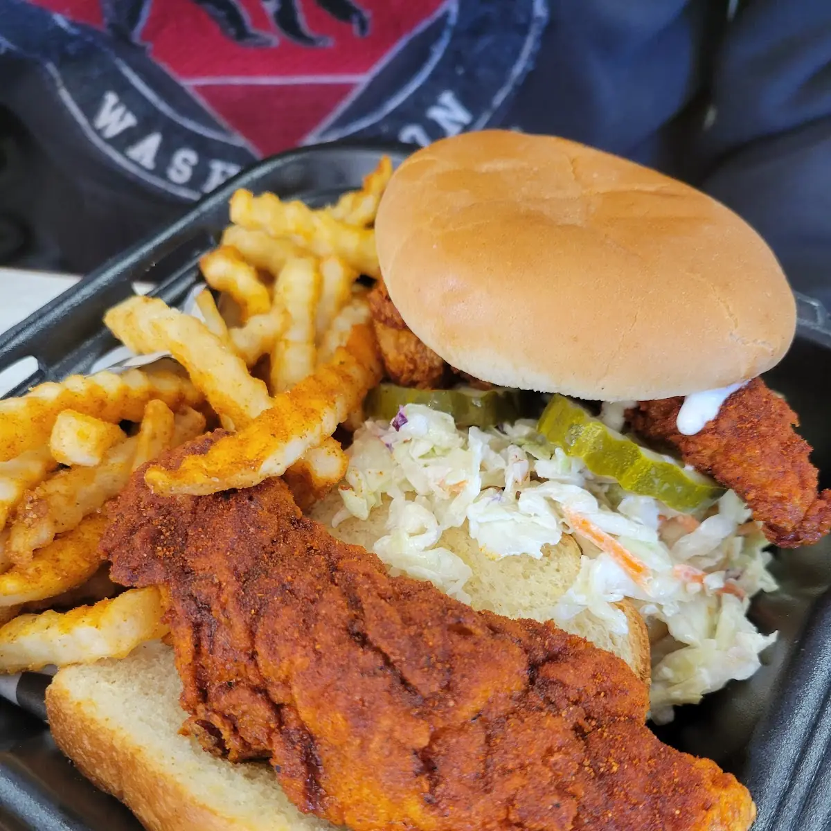 Hot Chicken Sandwich Combo