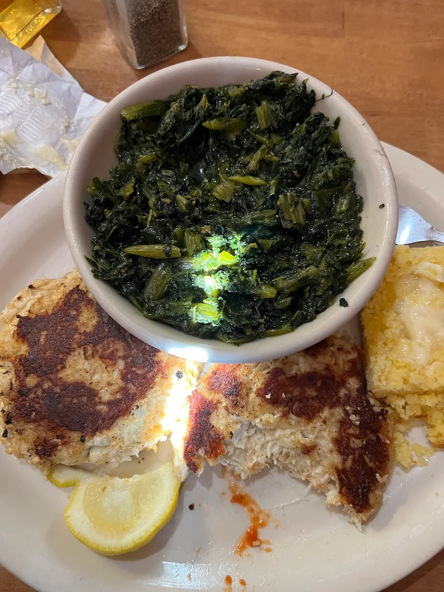 Mashed Potatoes Turnip Greens