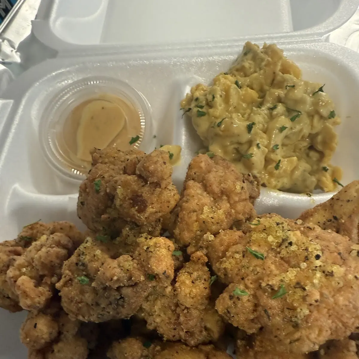 12 Cauliflower Wings with Side