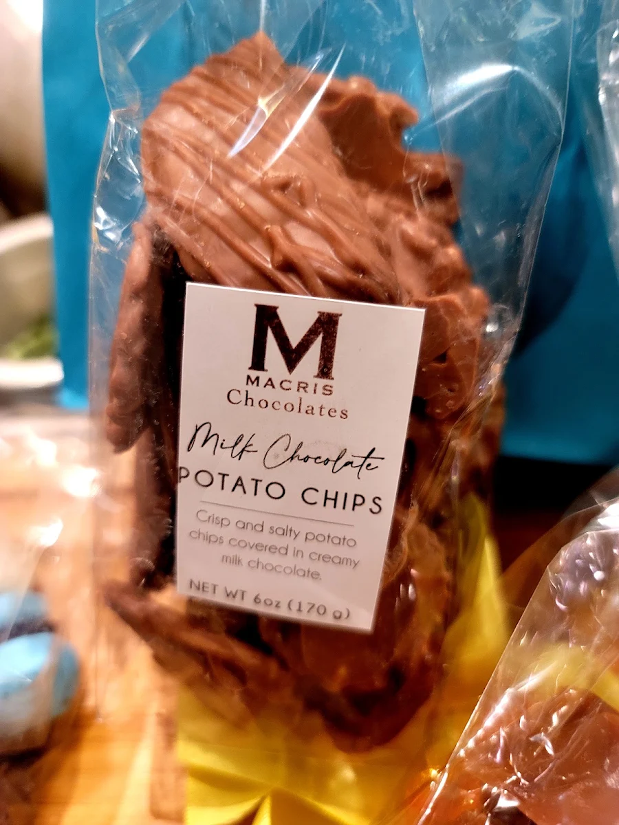 Chocolatw Covered Potato Chips
