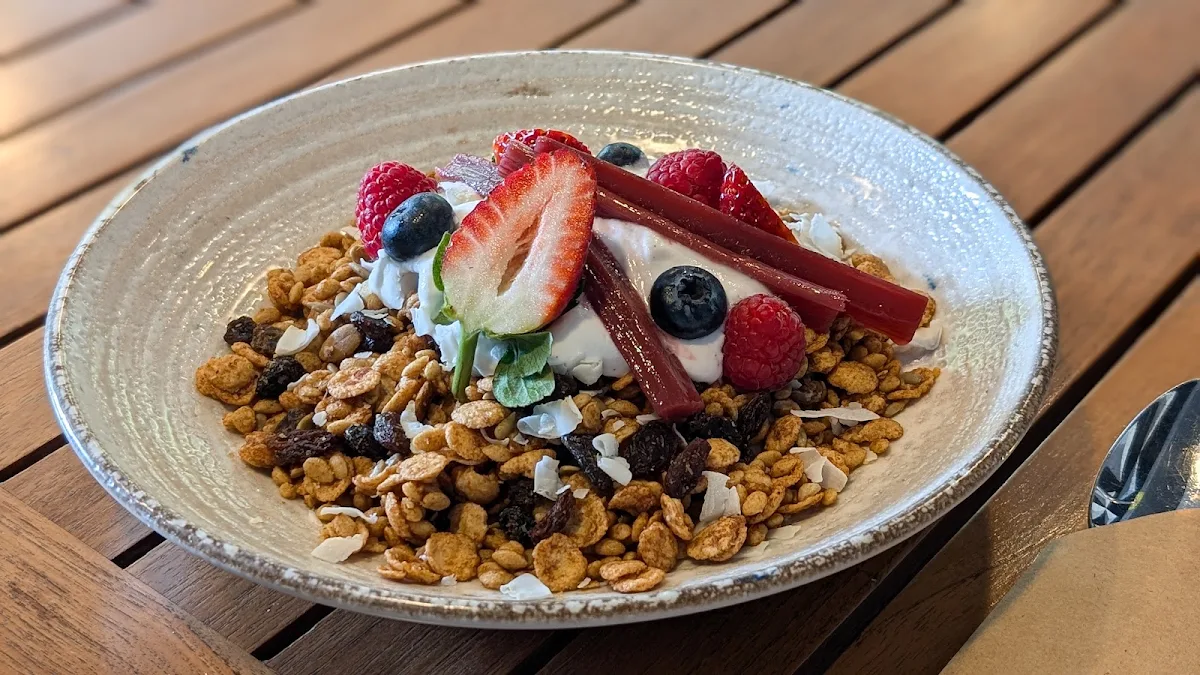 Toasted Granola Bowl, Olio Cafe & Bar