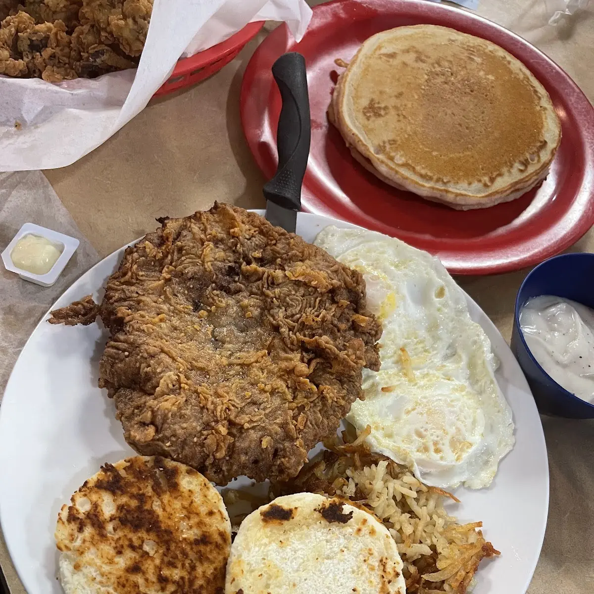 Chicken Fried Steak Breakfast