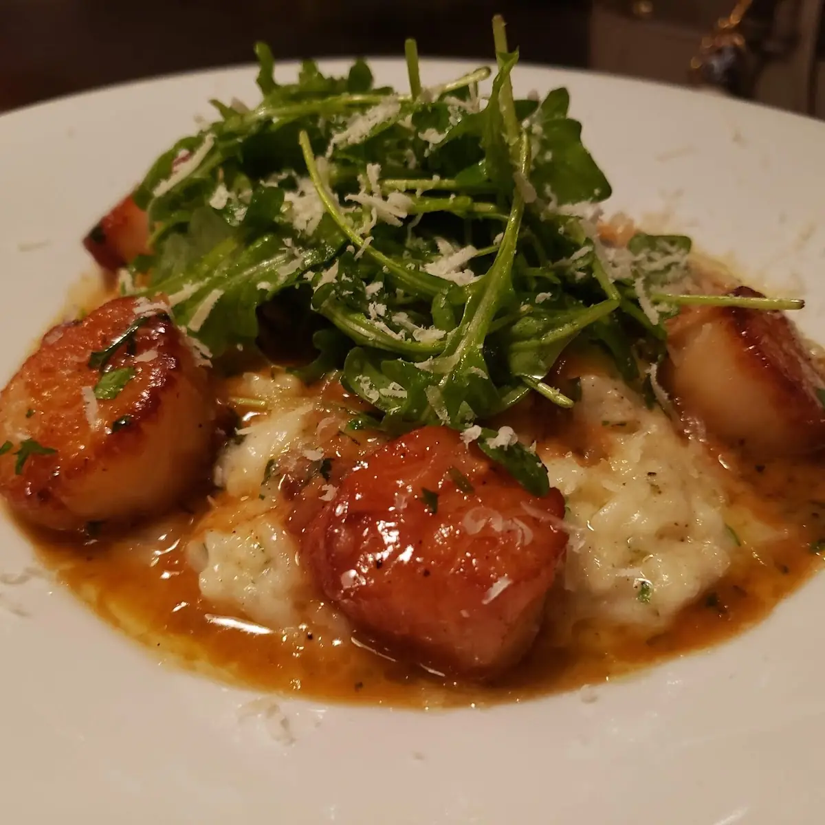 Pan Seared Scallops