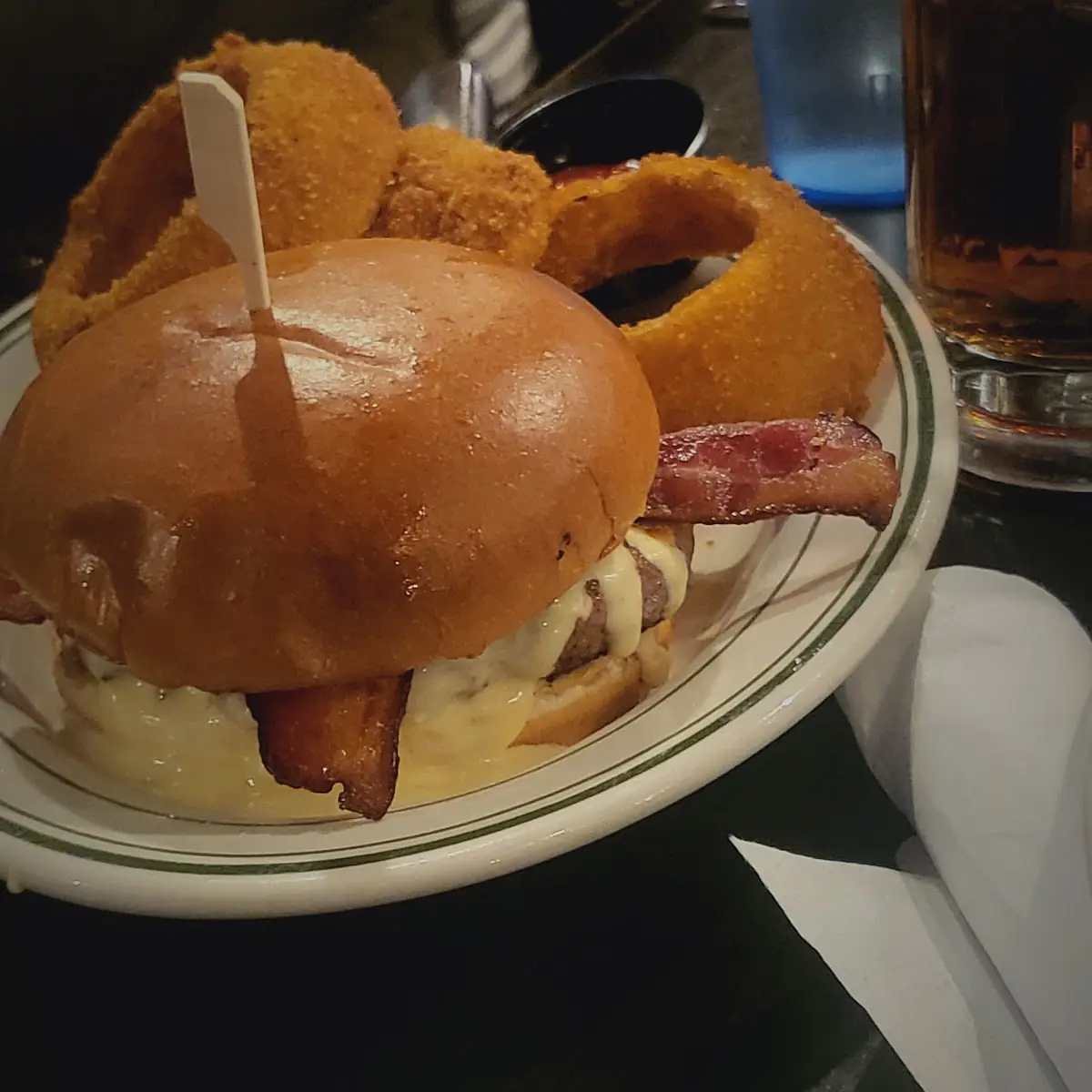 Bacon Grilled Cheese Burger