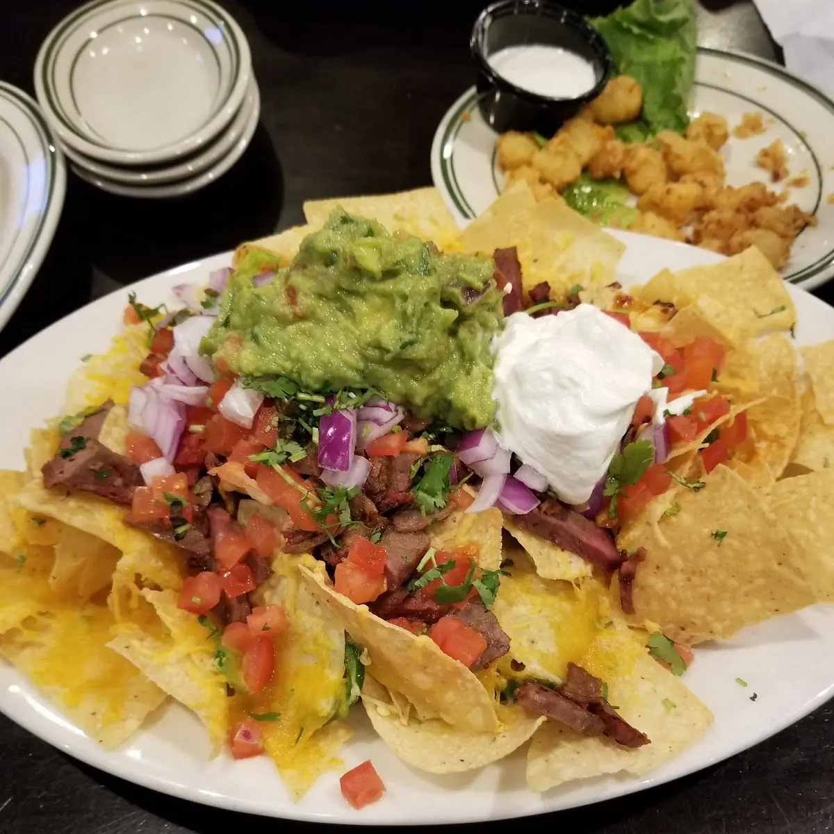 BBQ Pork Nacho Platter