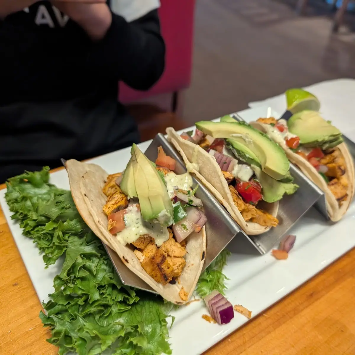 Ahi Poke Tacos