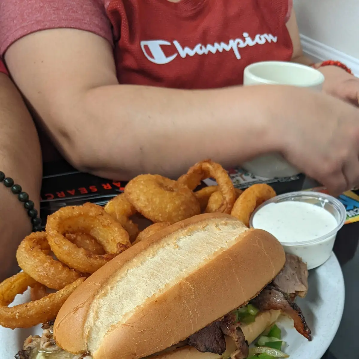 Philly Cheese Steak Sandwich