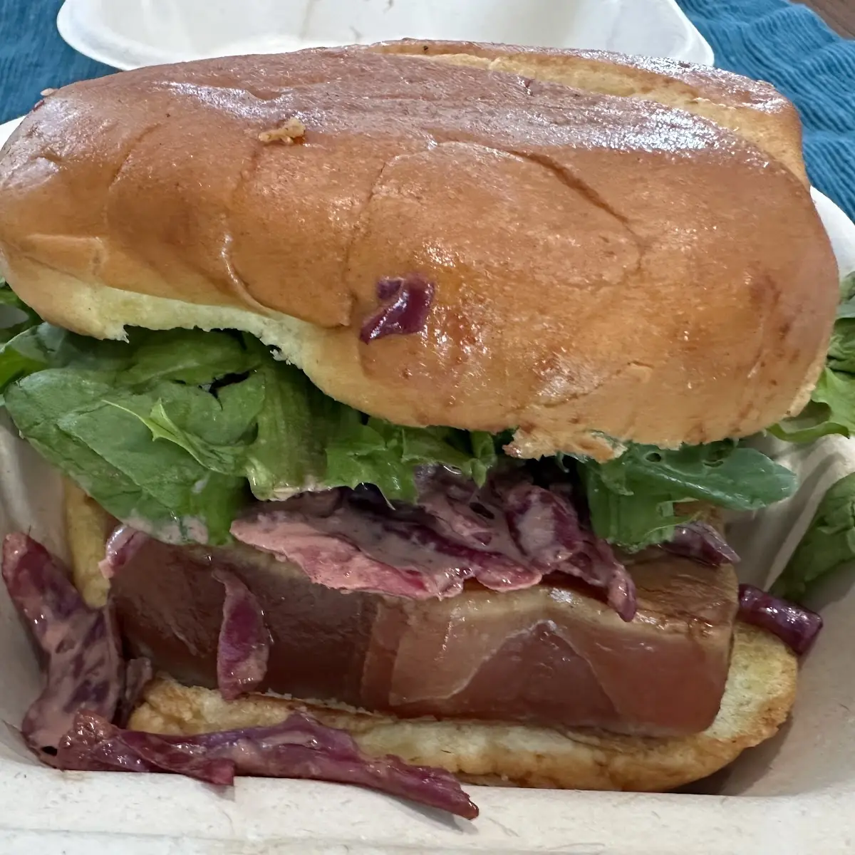 Ahi Tuna Burger