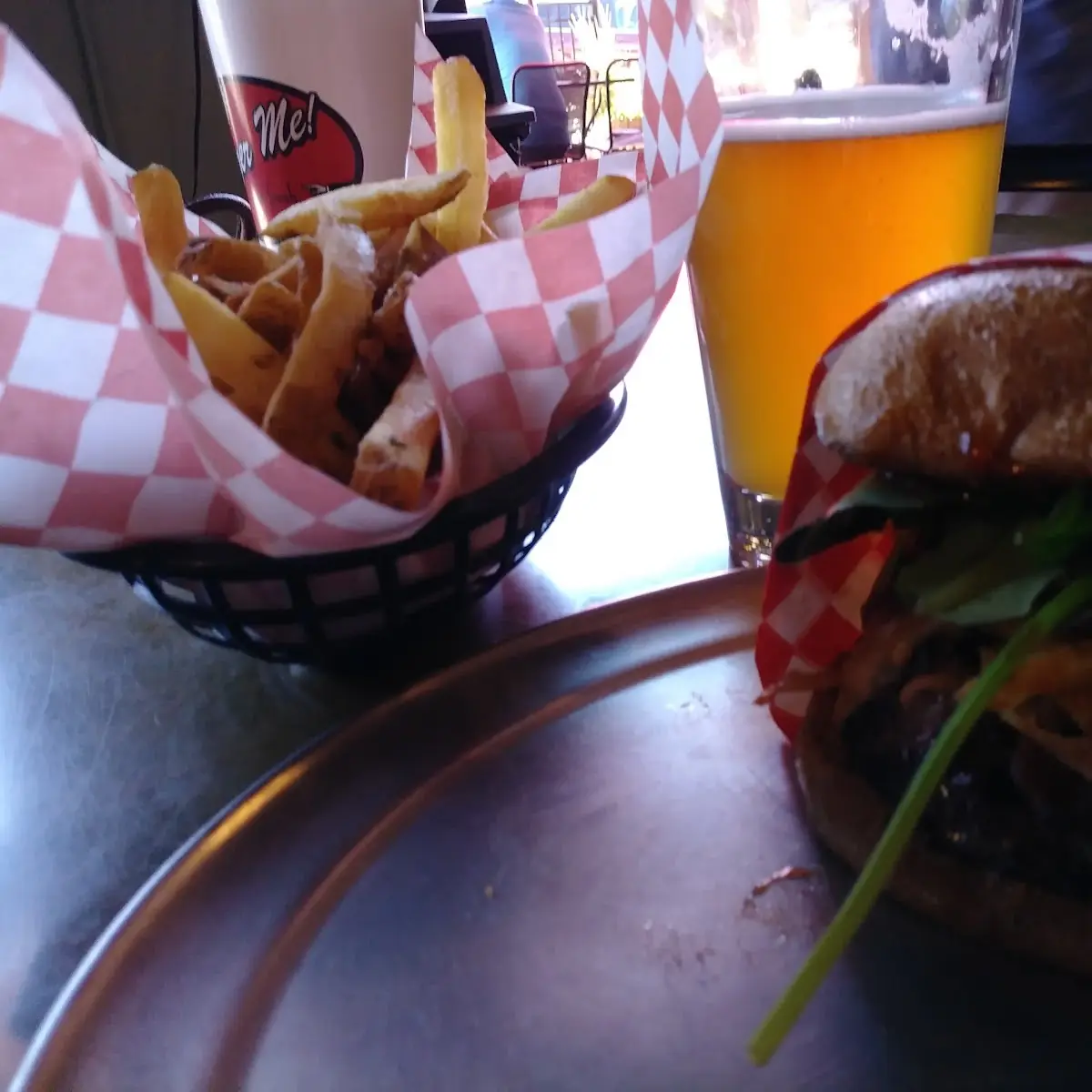 Stuffed Cheese Burger