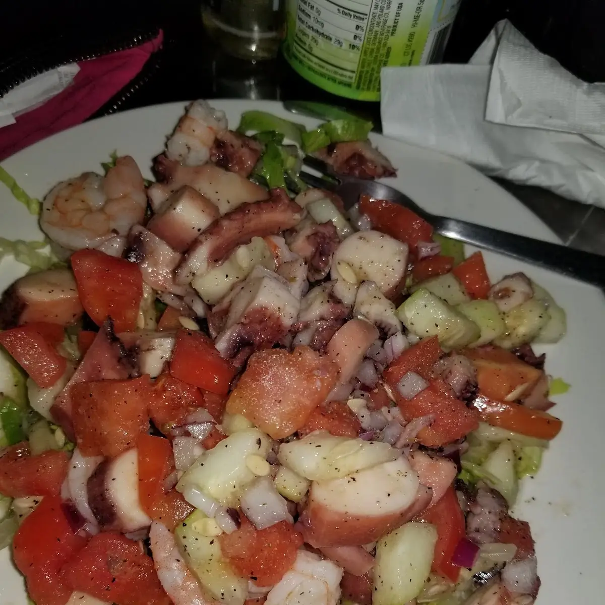 Octopus Salad Ensalada de Pulpo