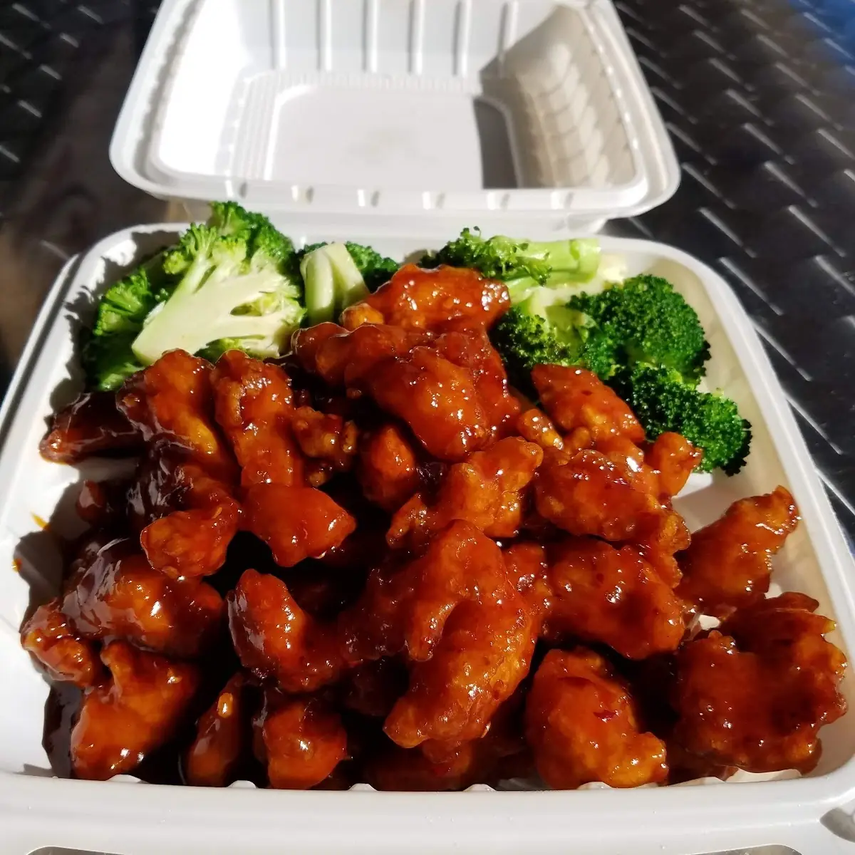 Orange Chicken and Broccoli