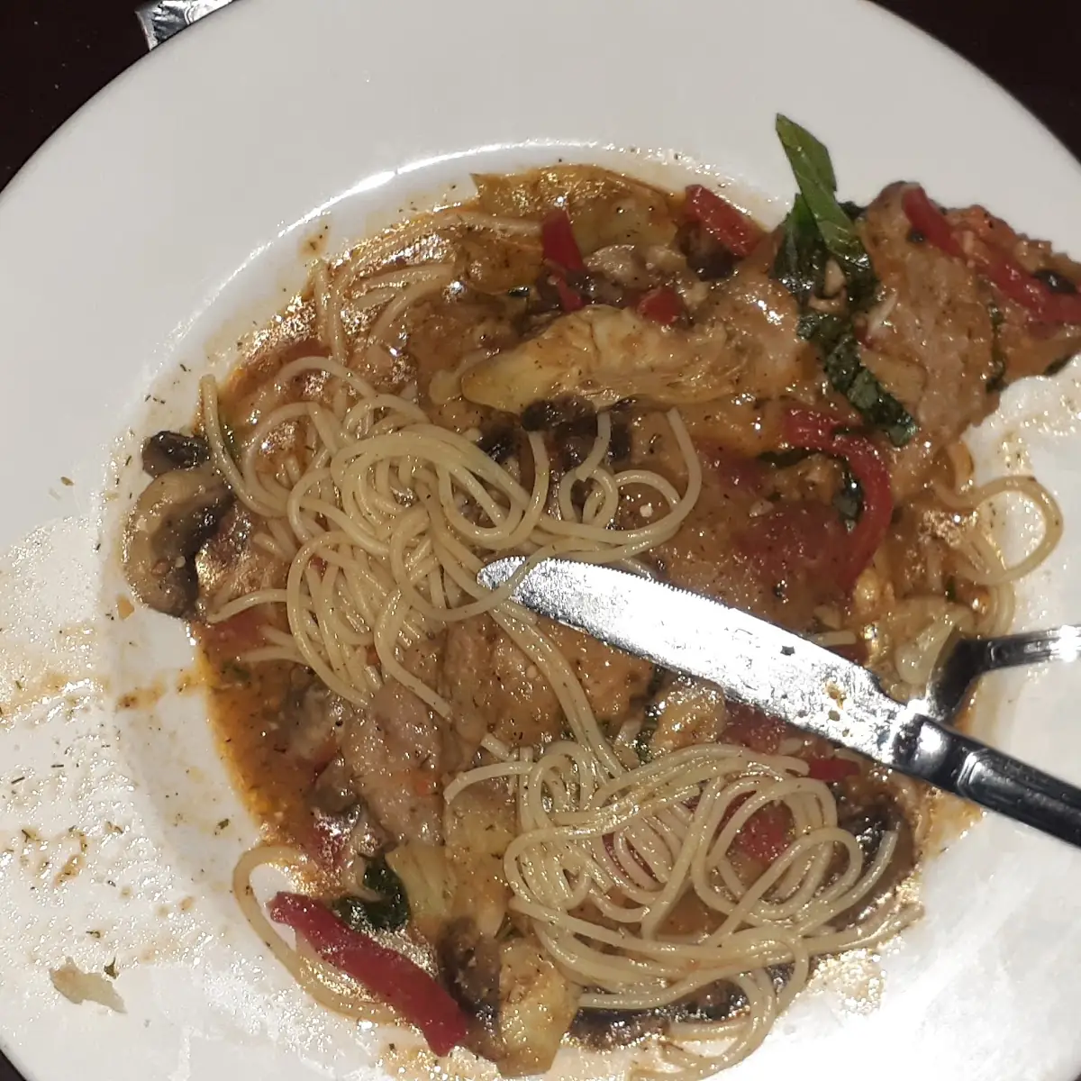 Albr's Rib Eye Marsala