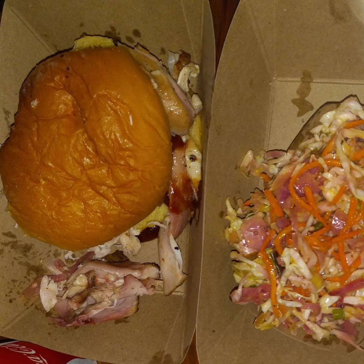 Pulled Chicken Sandwich