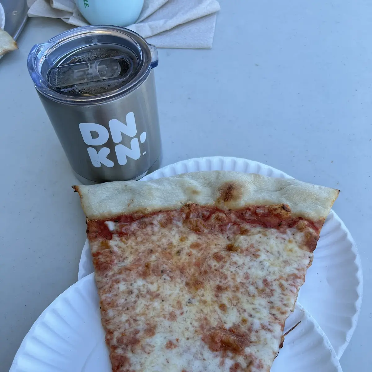 Plain Cheese Pizza Slice