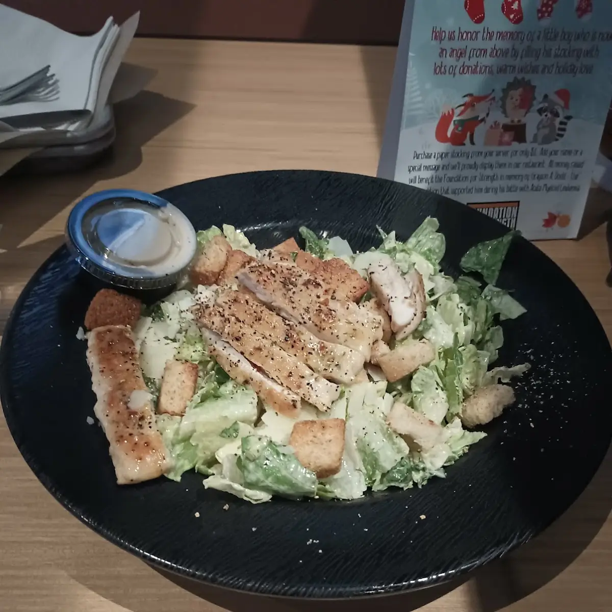 My Favorite Chicken Cesar Salad