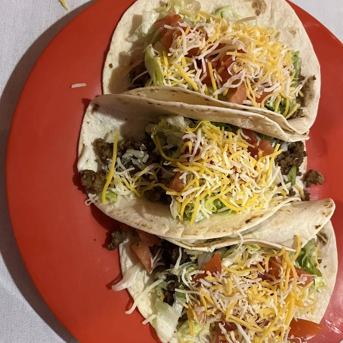 Beef Taco American Style