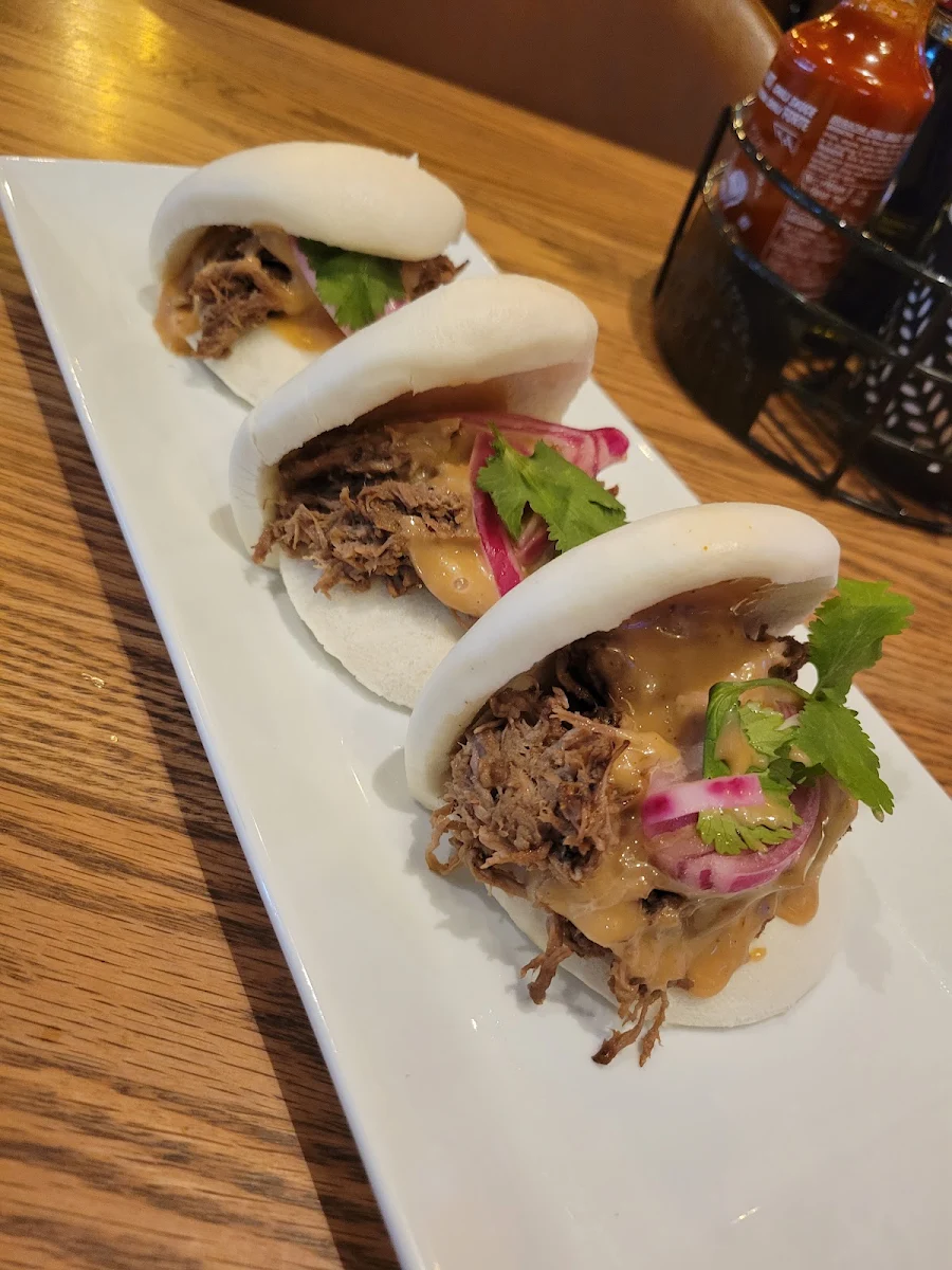 Bao Bun with Brisket