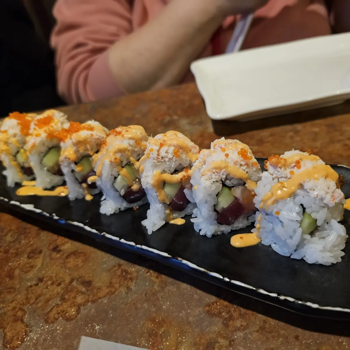 Kiriba Roll and Spider Maki