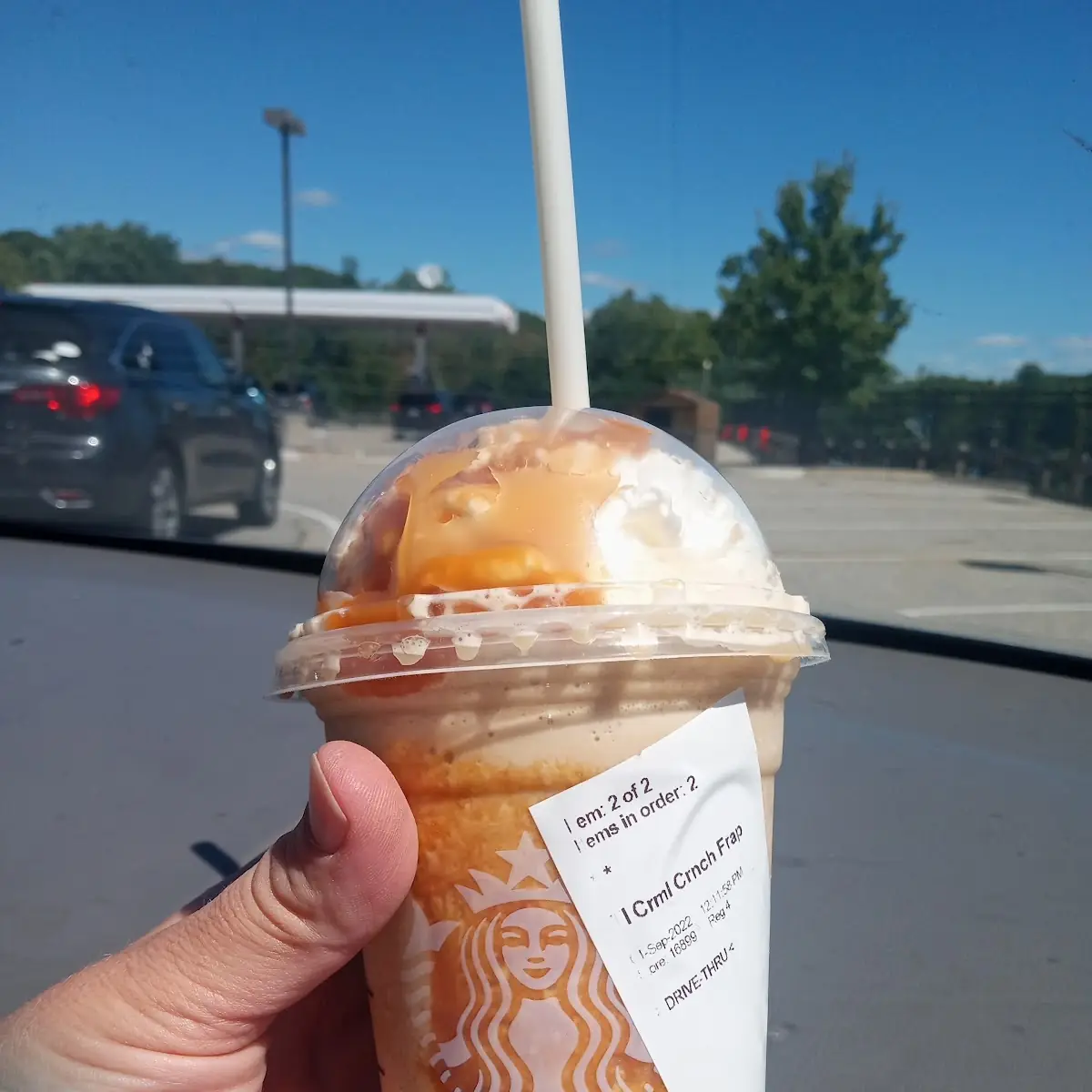 Caramel Crunch Frappuccino