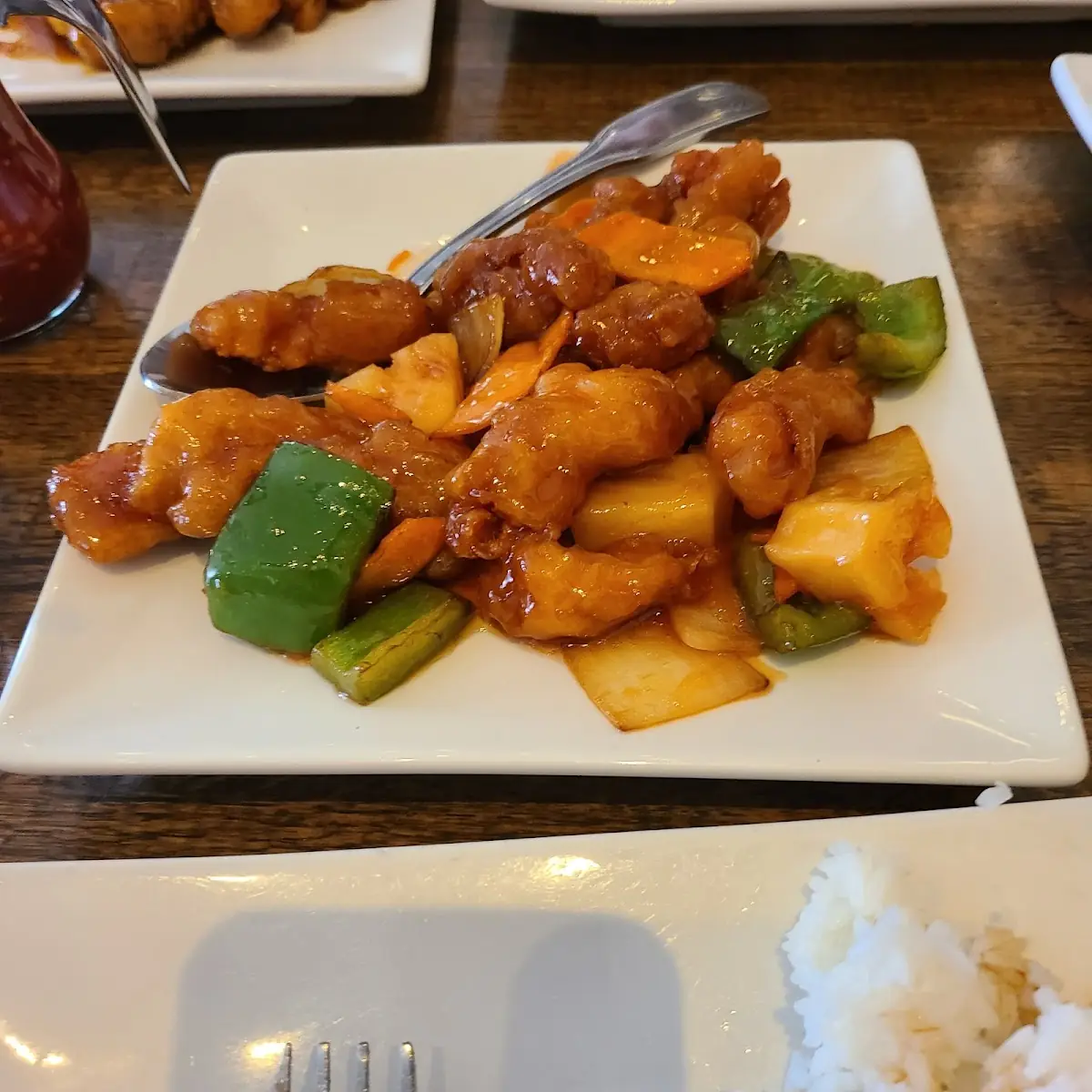 S Sweet and Sour Chicken