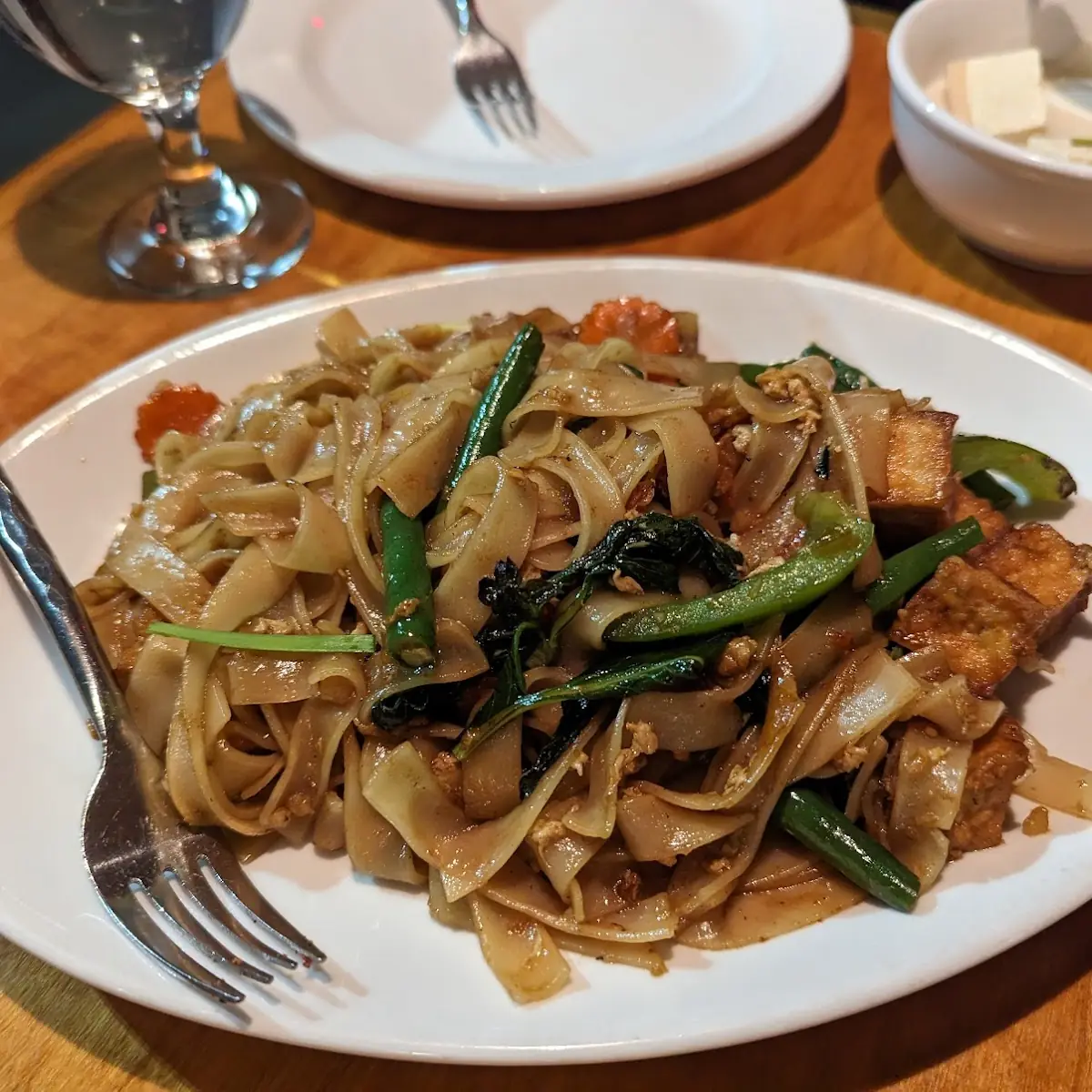 Drunken Noodles w Tofu