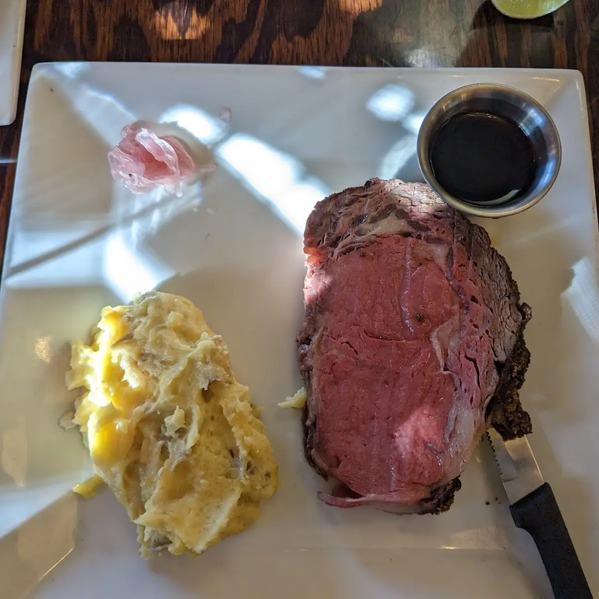 Prime Rib 10oz with Mashed Potatoes
