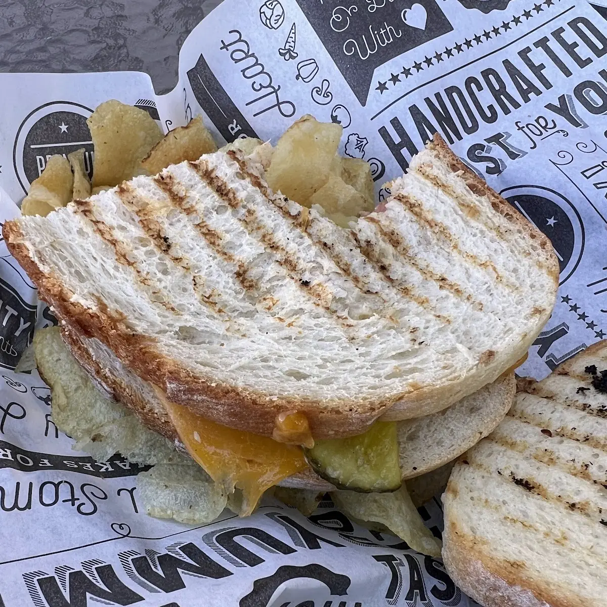 Scrambled Egg Panini