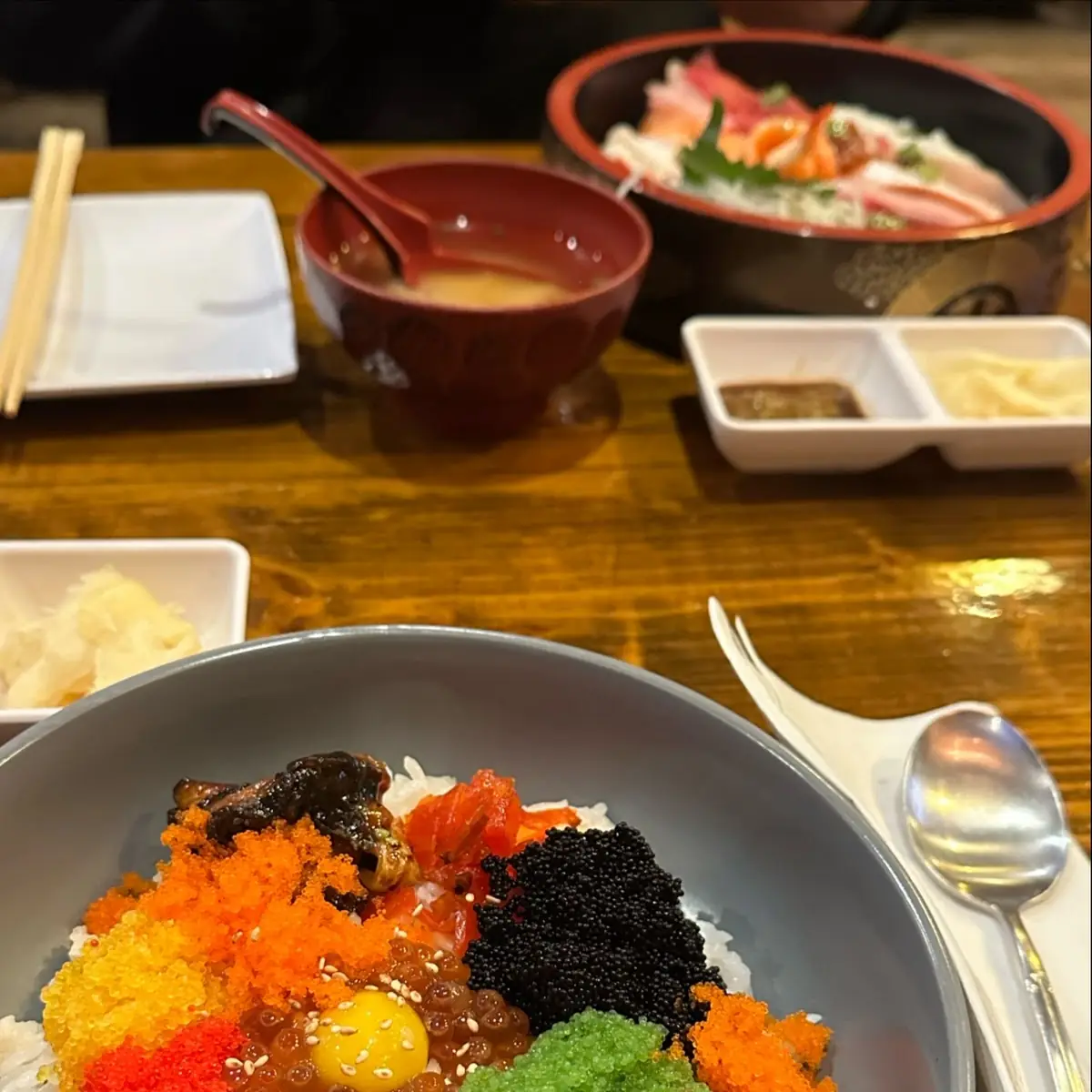Flying Fish Roe Rice Bowl
