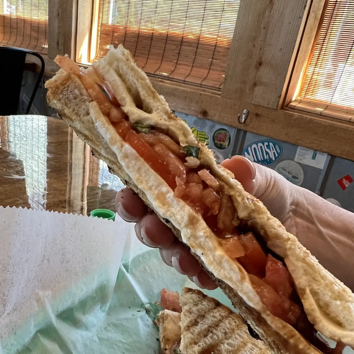 Tomato Mozzarella Panini