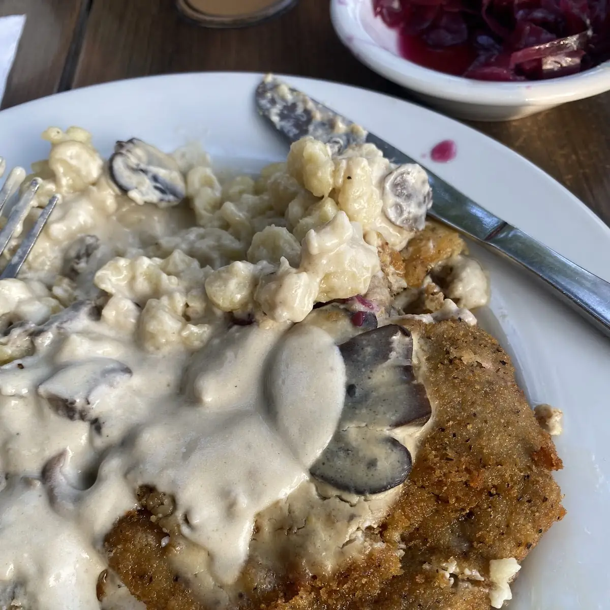Rahm Schnitzel