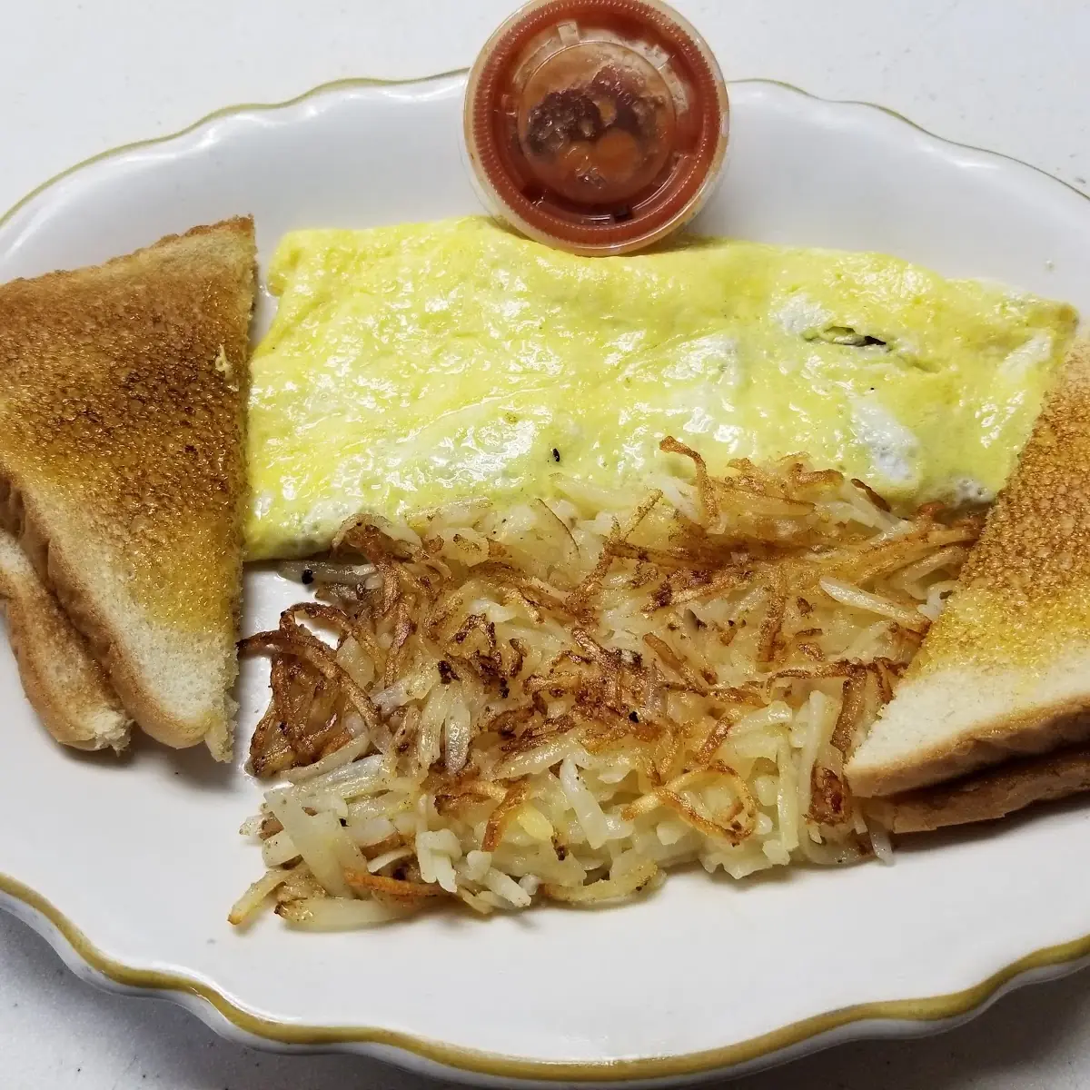 Spanish Omelette Plate
