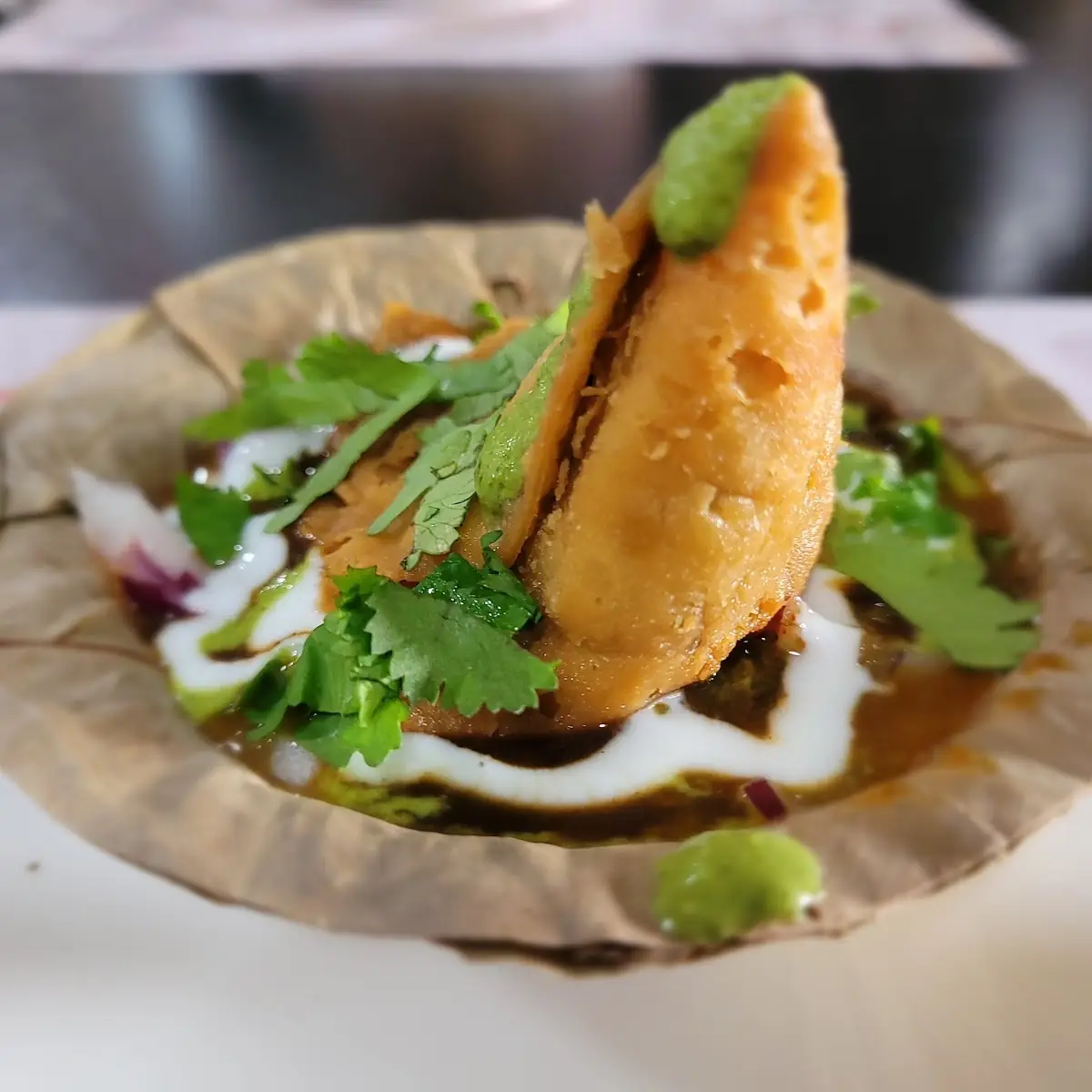 Samosa Chaat