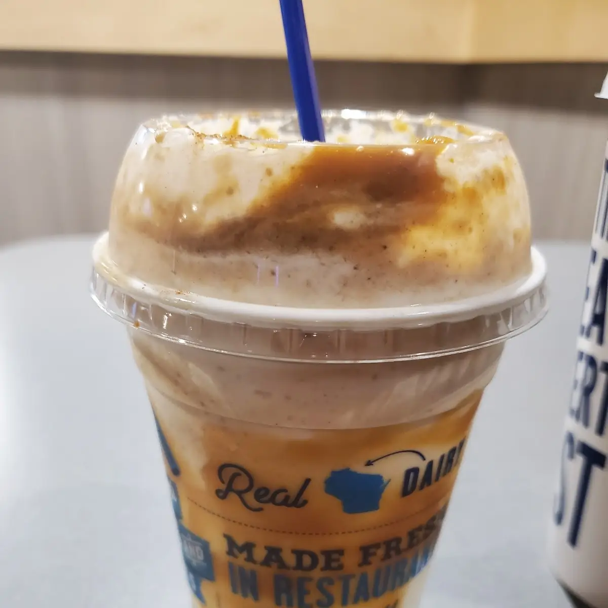 Salted Caramel Pumpkin Concrete Mixer