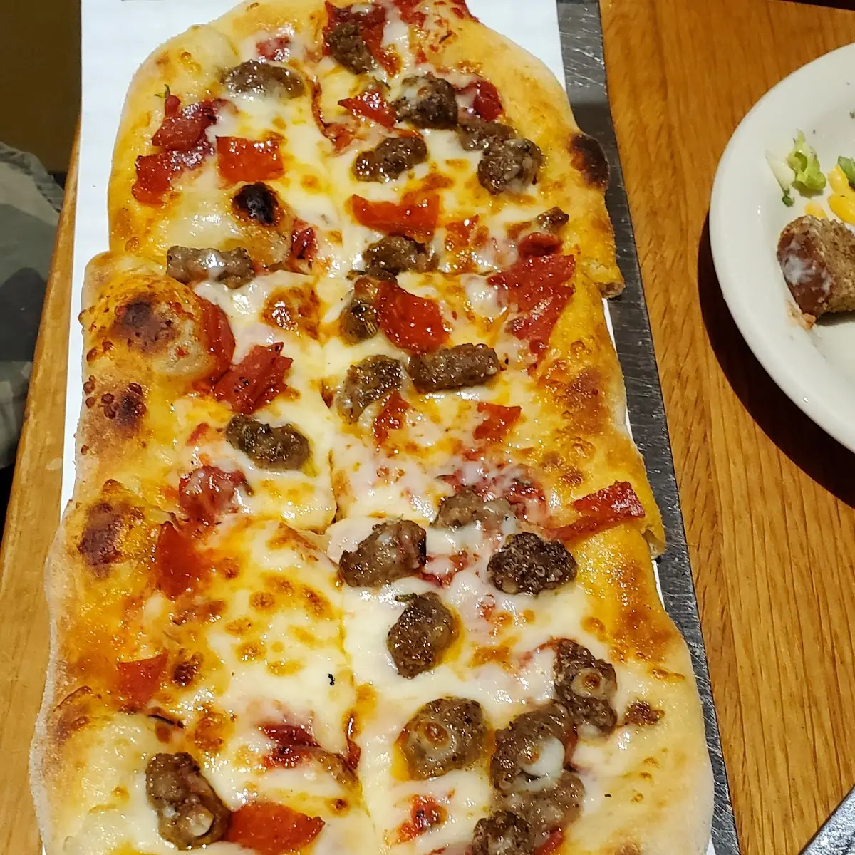 Pepperoni and Sausage Pizza