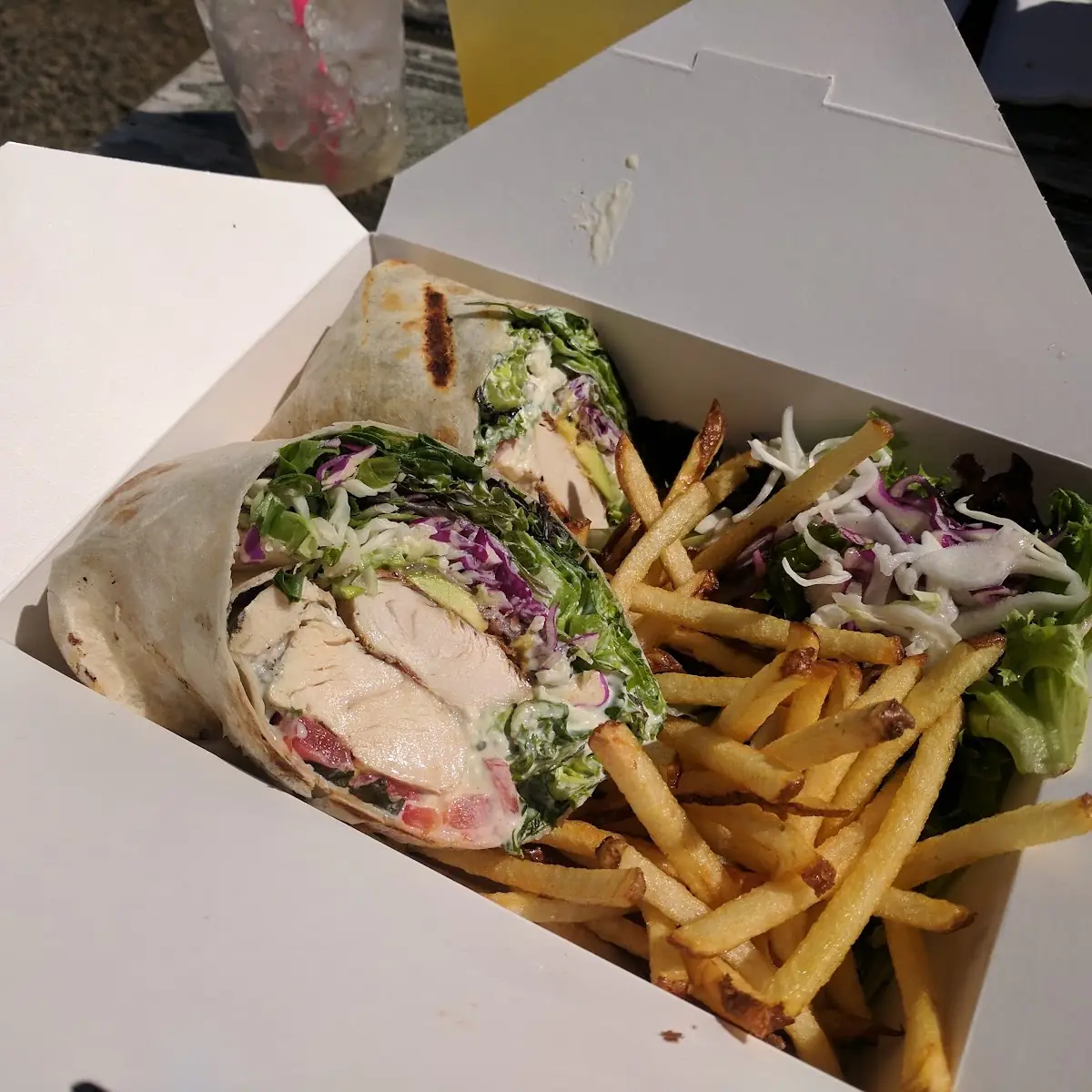Red-Rover BBQ Wrap