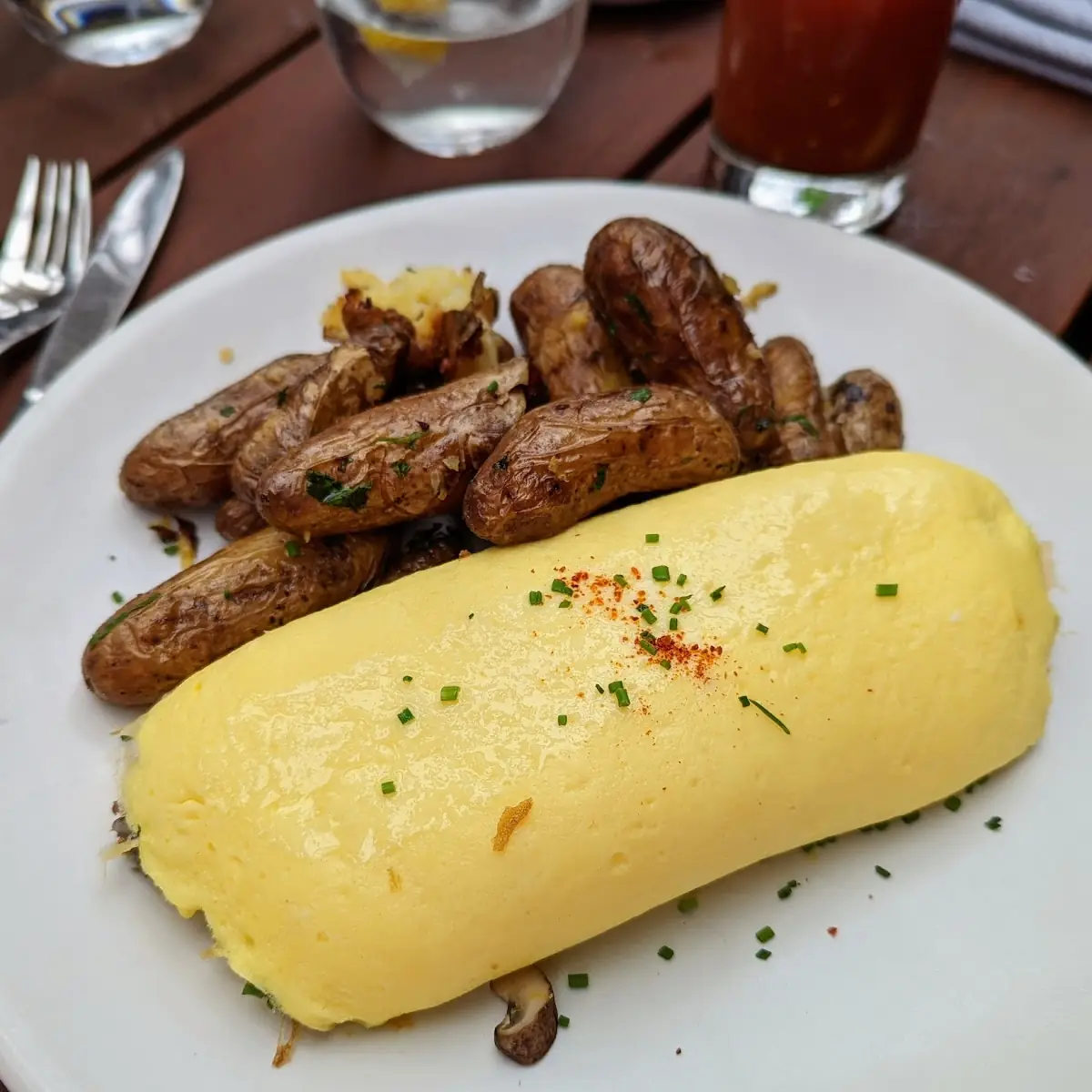 Mushroom Omelette