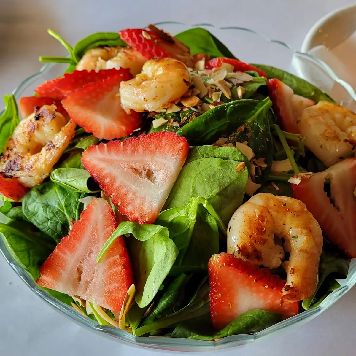 Strawberry Spinach Salad