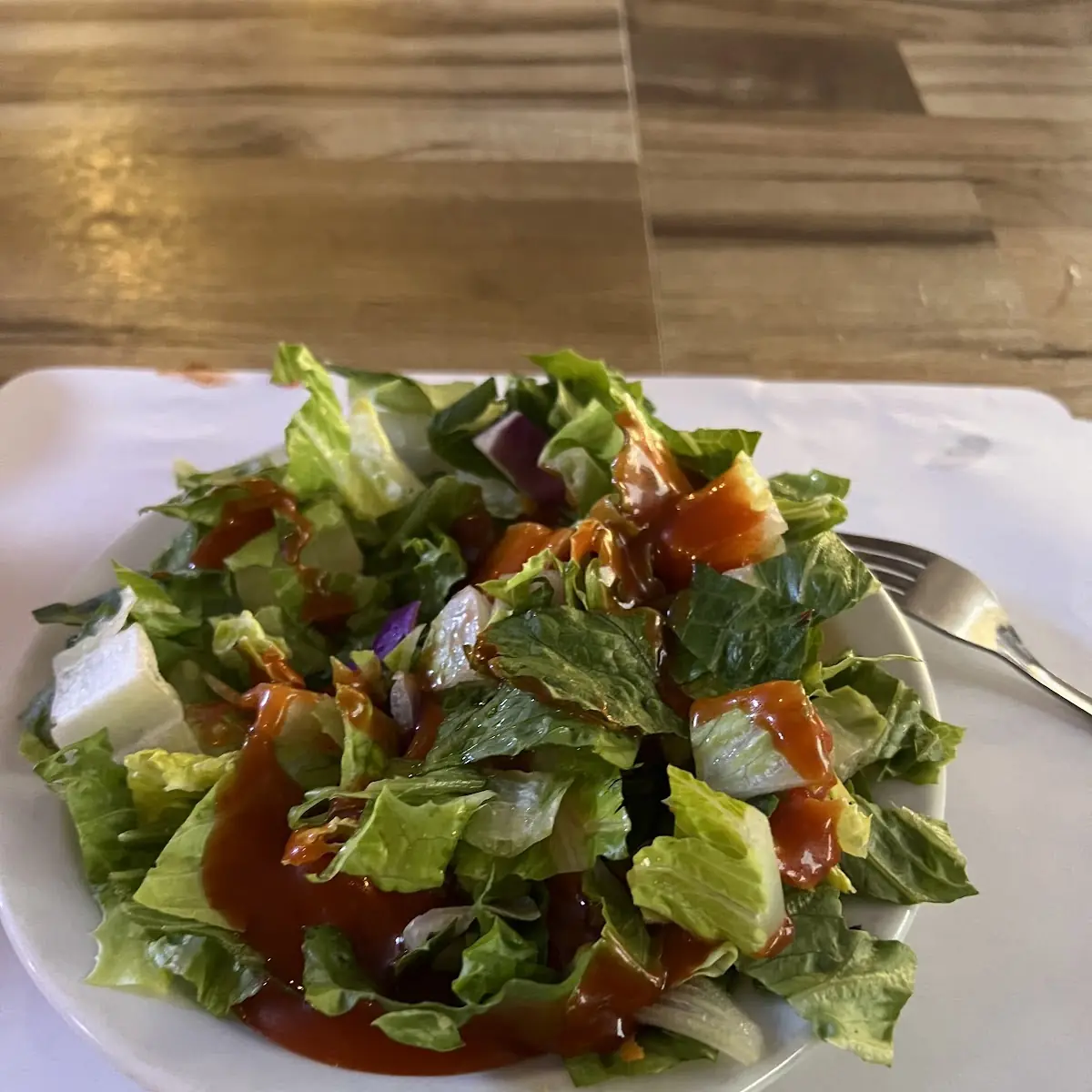 Salad with French Dressing