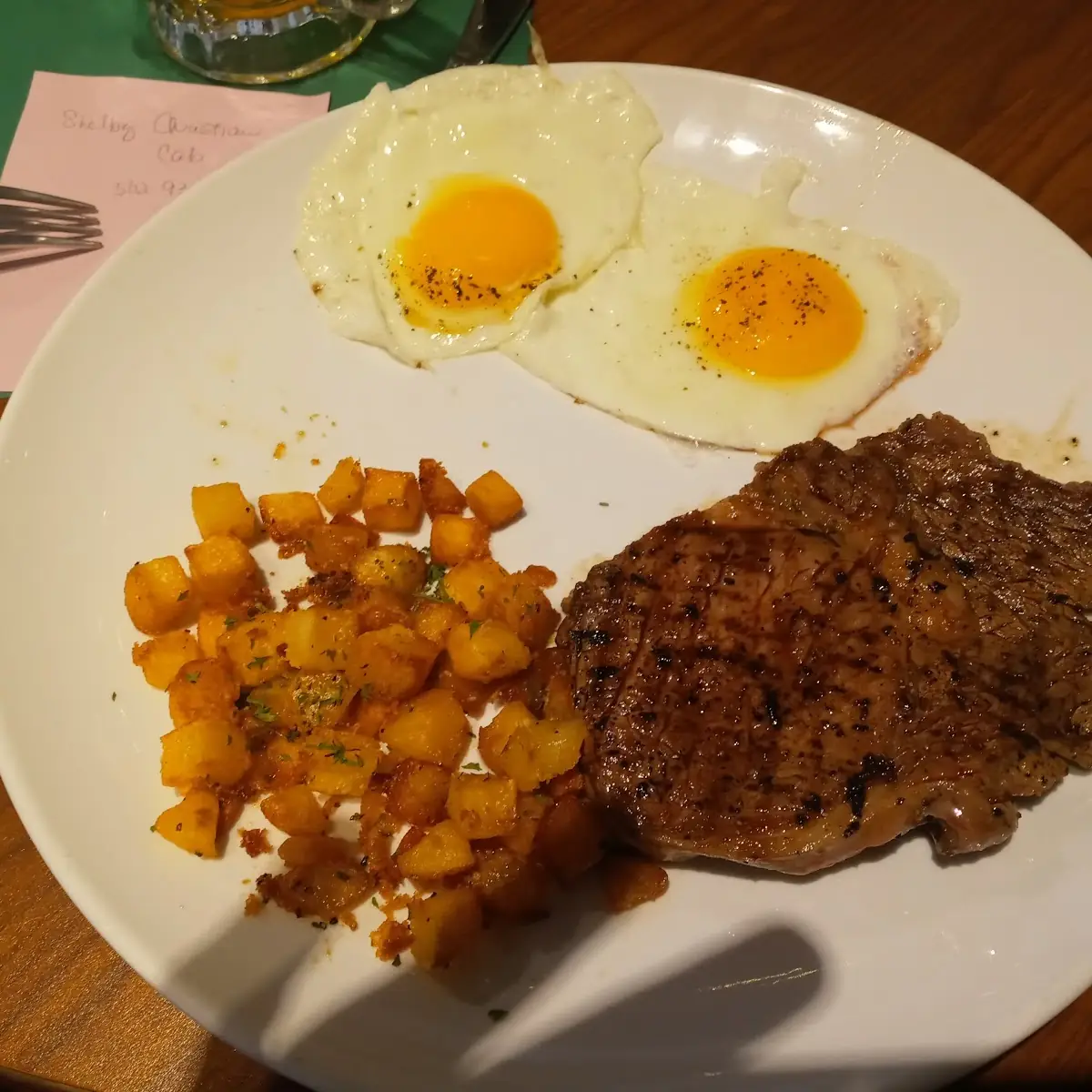 Steak and Eggs