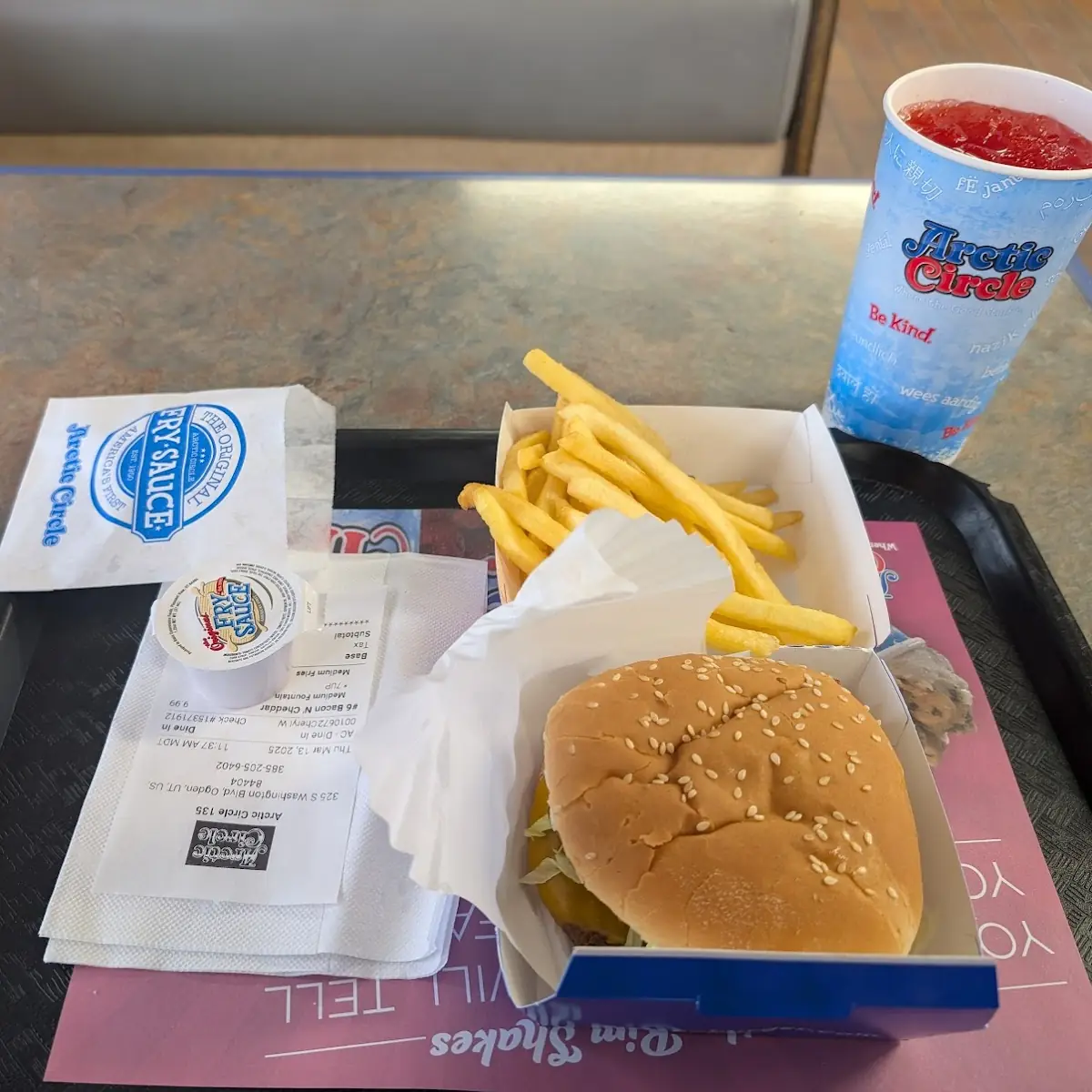 Medium Bacon Cheeseburger Meal