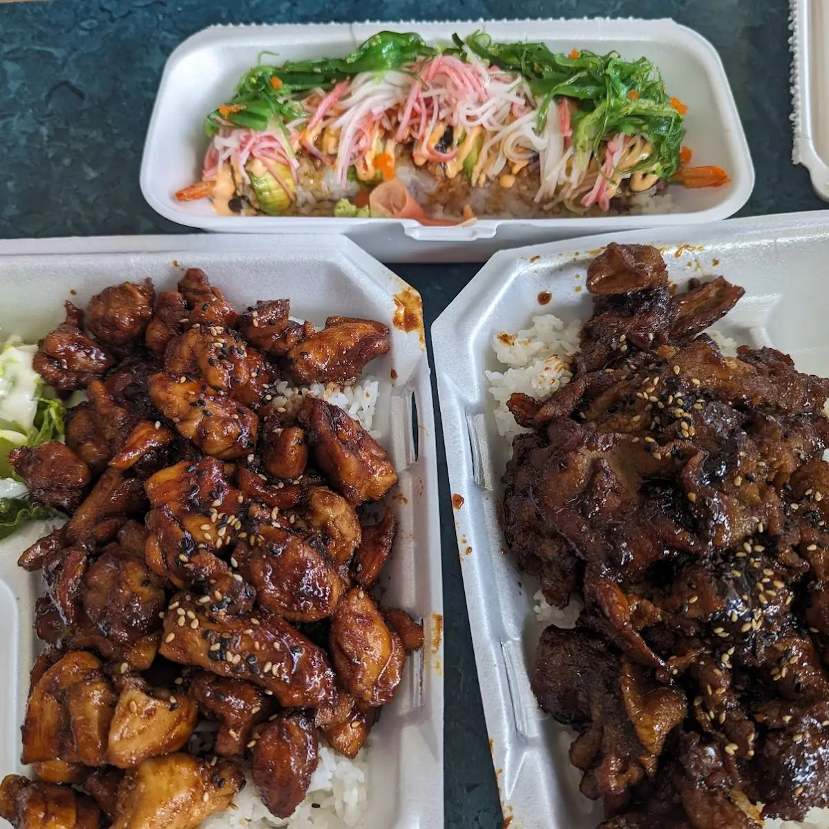 Beef Teriyaki Chicken Bowl