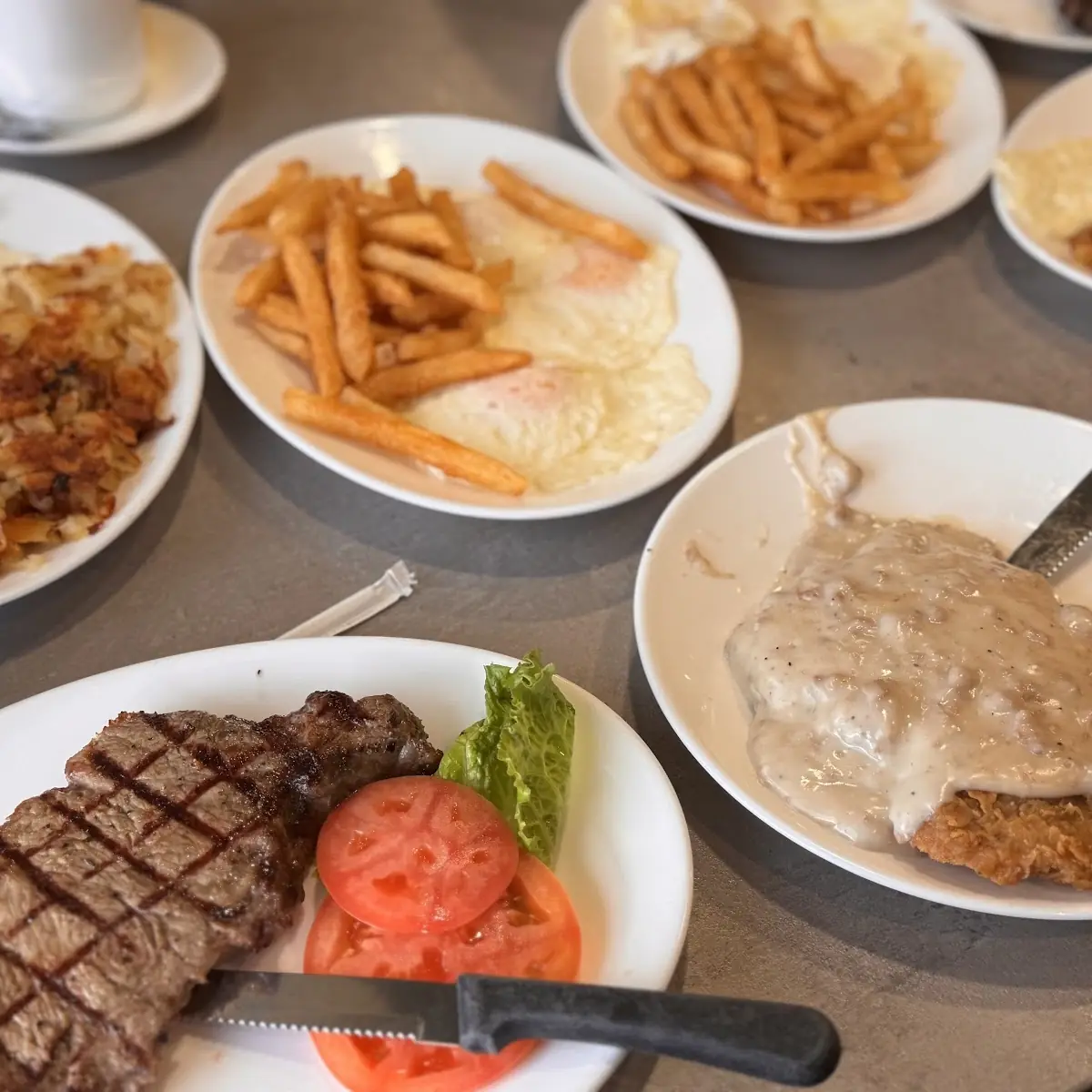USDA  Choice Steak & Eggs