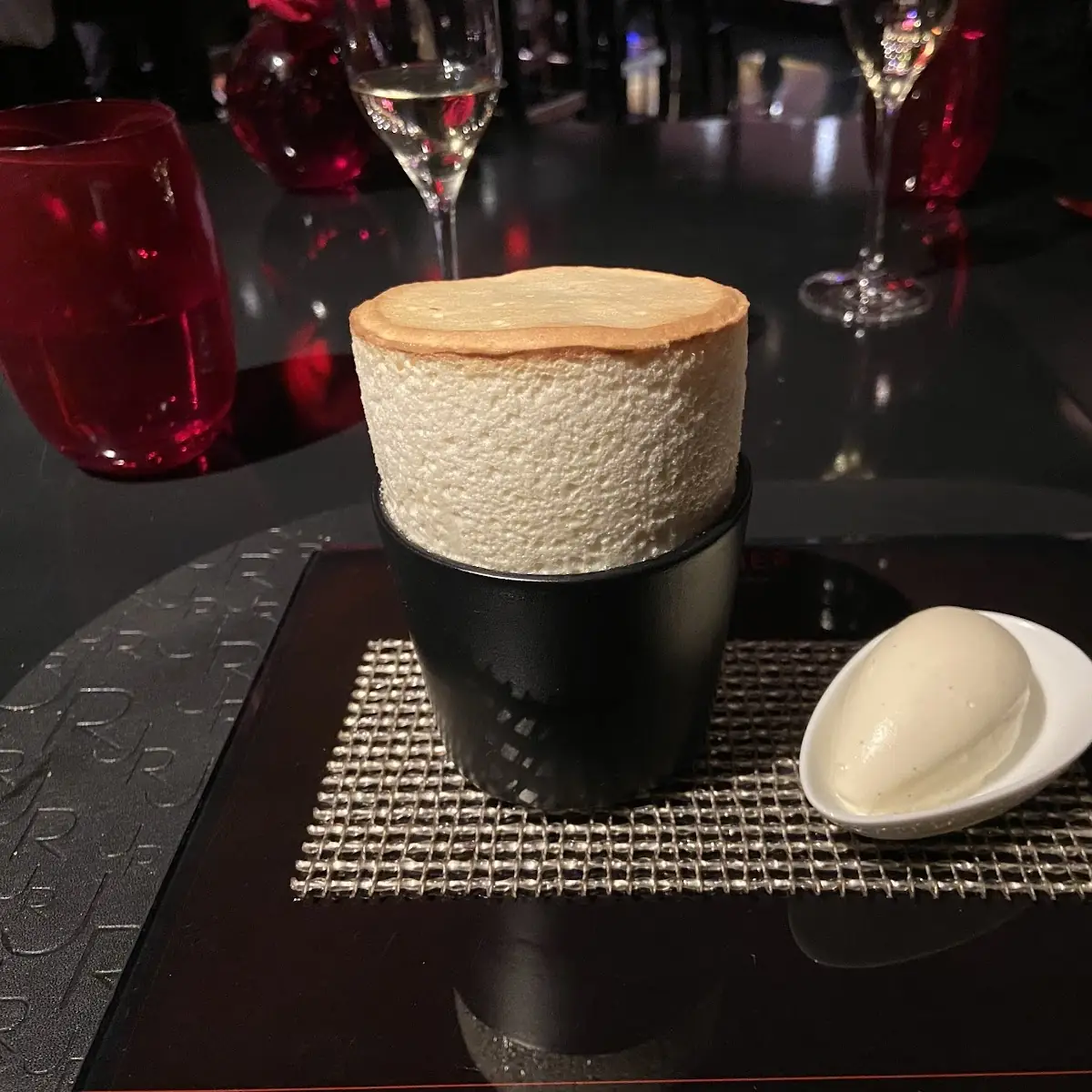 Passion Fruit Soufflé