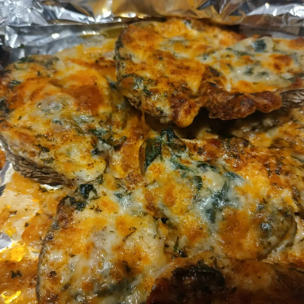 Oysters Rockefeller