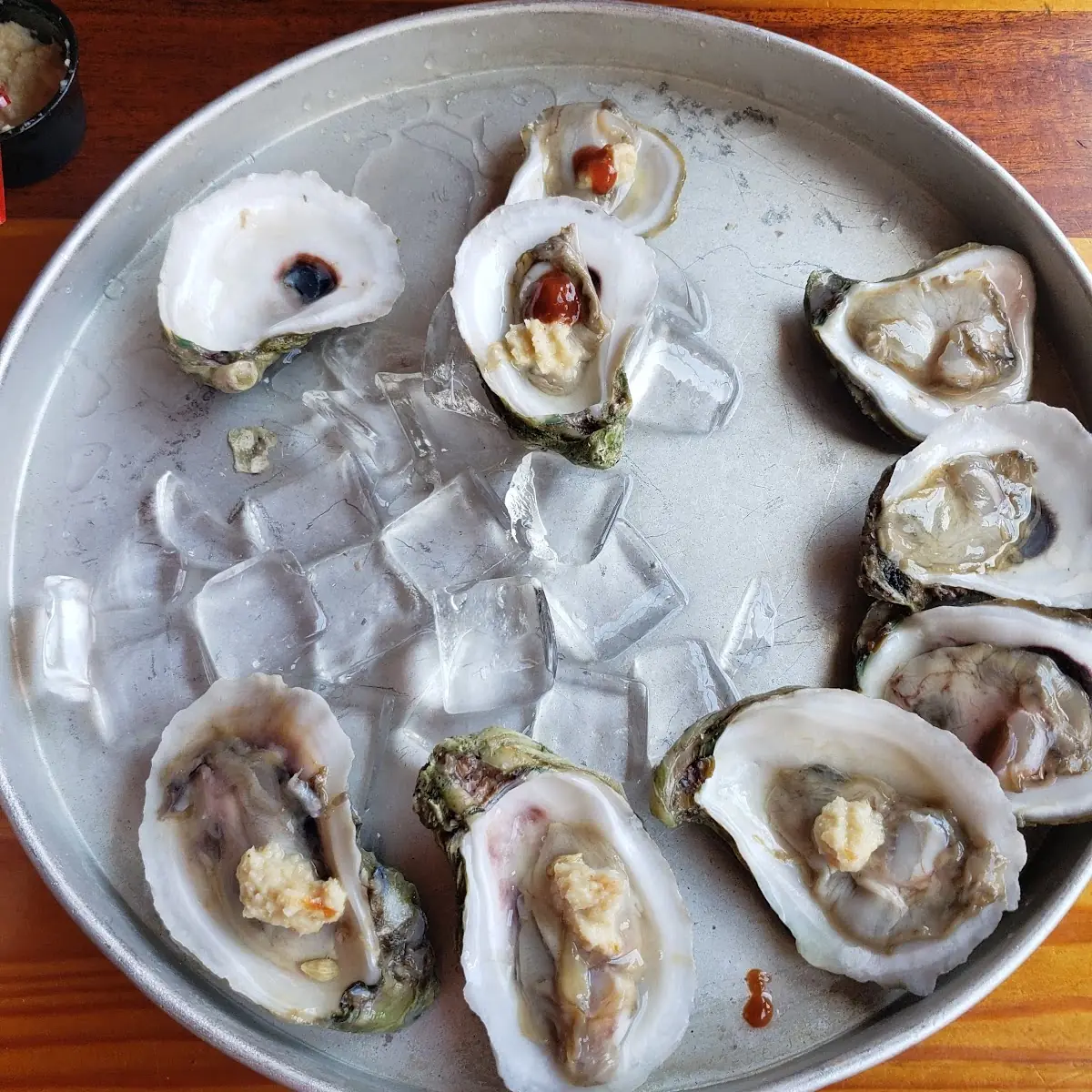 Raw Oysters on the Half Shell