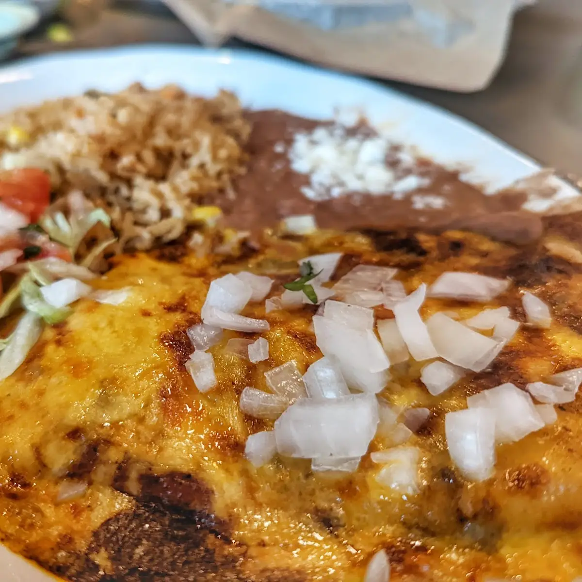 Cheese Enchiladas