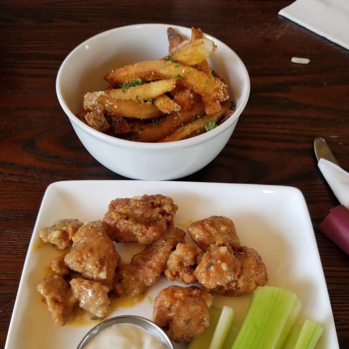 Garlic Parmesan Wings Boneless Wings