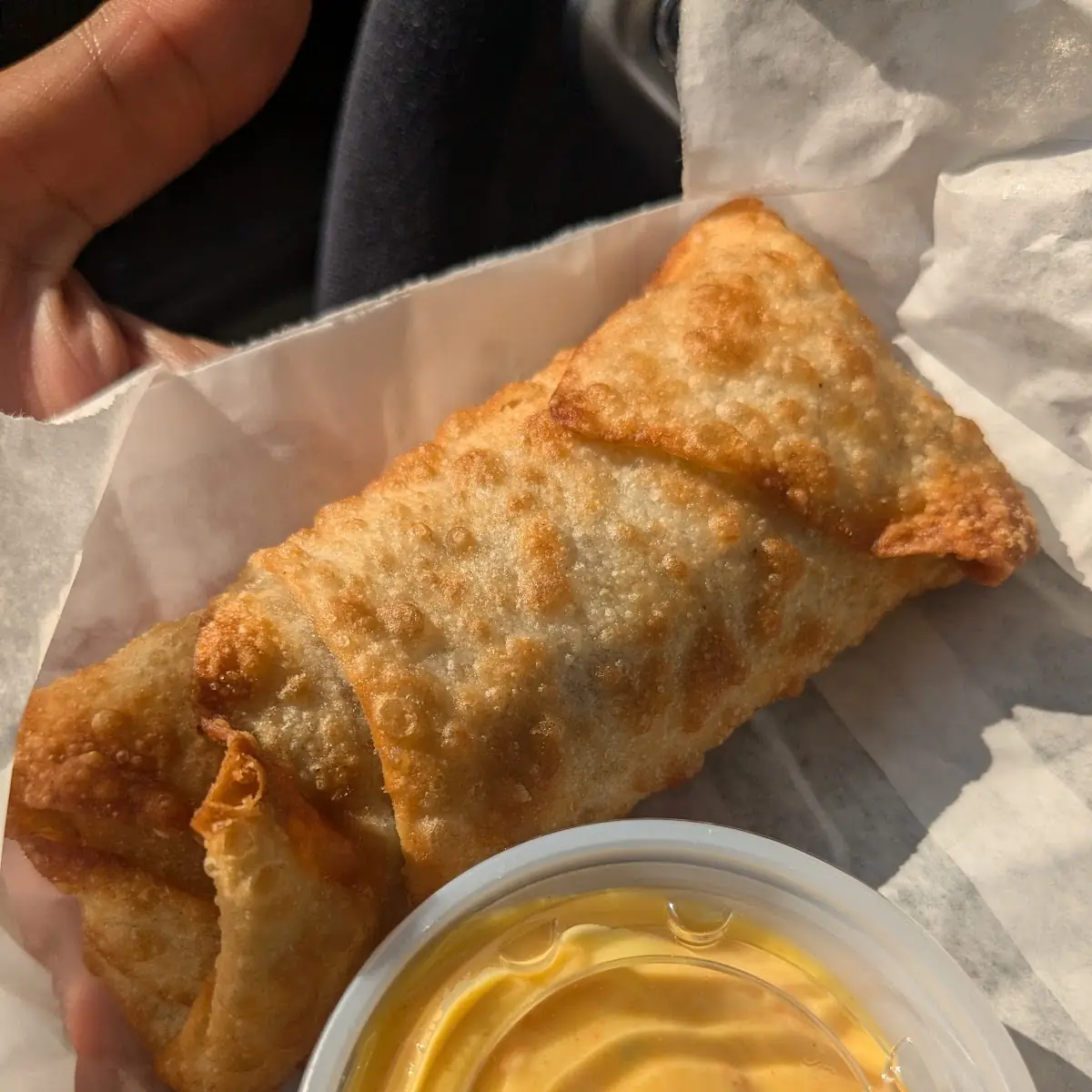 Philly Cheesesteak Eggroll