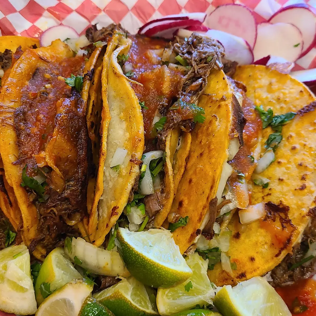 Queso Birria Tacos