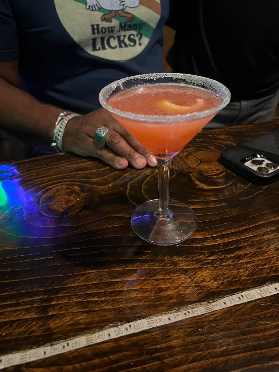 Strawberry Lemon Drop Martini